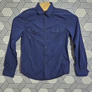 Men's Decree Button Front Shirt Size Small